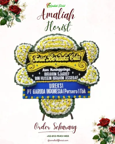 Papan Bunga Duka di Rogoselo